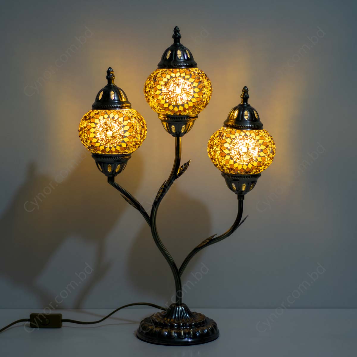 TL117 3 in 1 Turkish Table Lamp Cynor